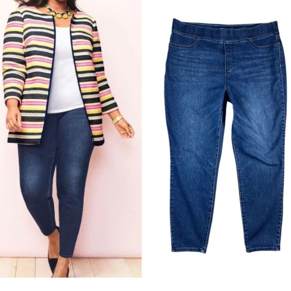 Talbots Flawless Pull-on Jegging Jeans Size 16